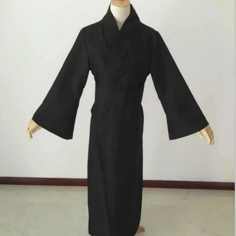 Men Classic Black Kimono Robe  - Japan Lifestyle And Culture ulasan dan harga