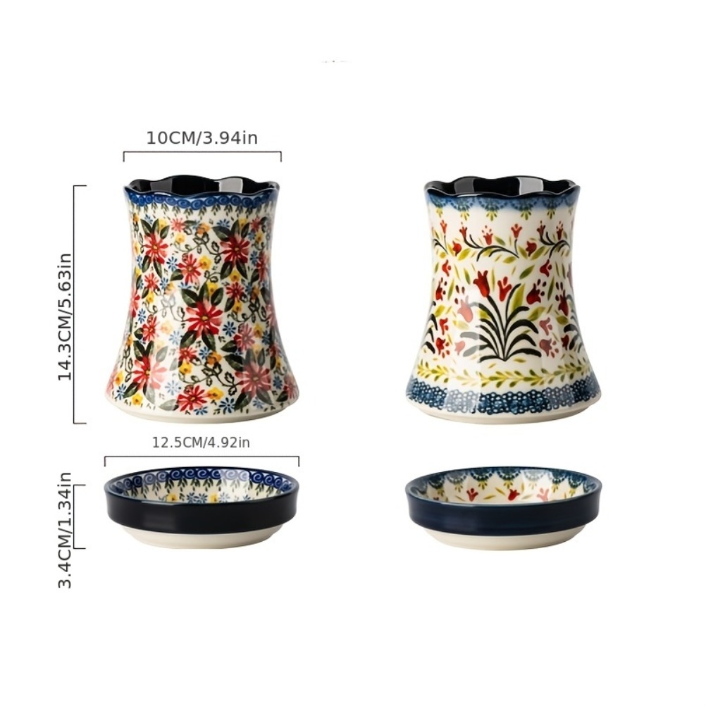 Polish Style Spoon and Chopsti - Chopstick Rest Ceramic ulasan dan harga