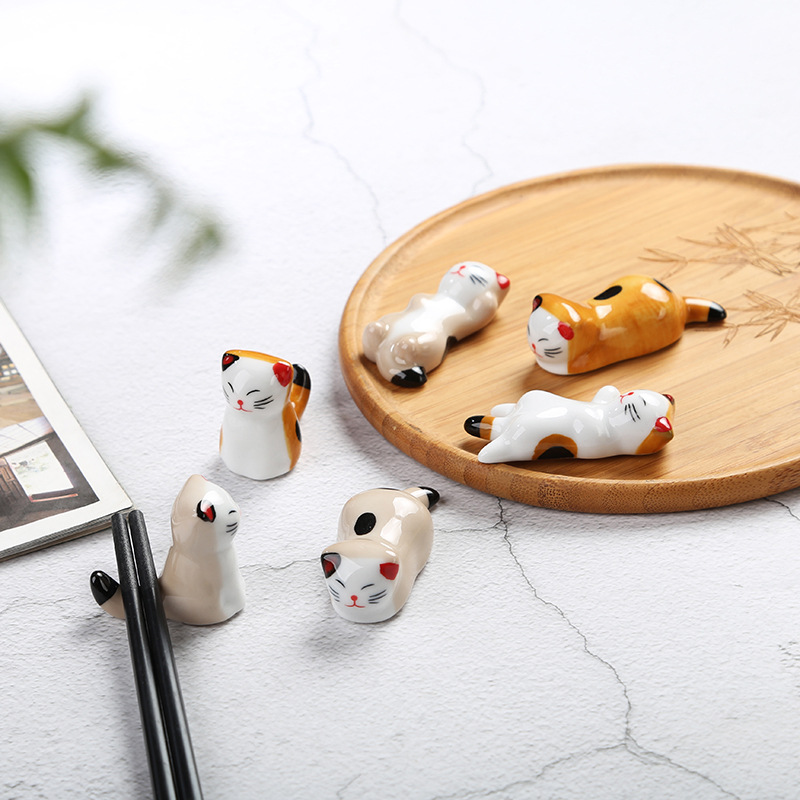 5pcs/Set Chopstick Rest Chopst - Chopstick Rest Ceramic ulasan dan harga