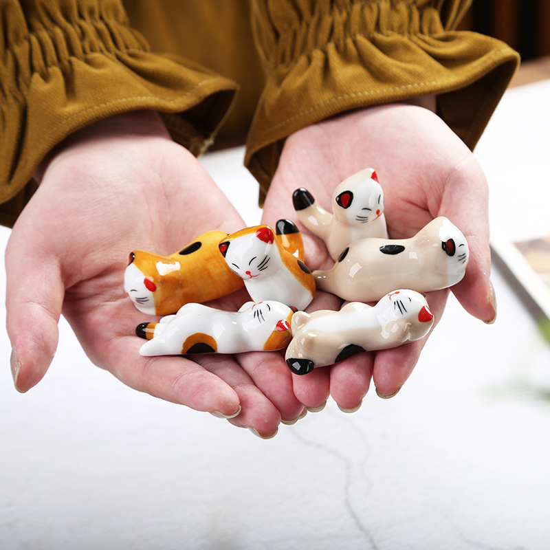 5pcs/Set Chopstick Rest Chopst - Chopstick Rest Ceramic ulasan dan harga