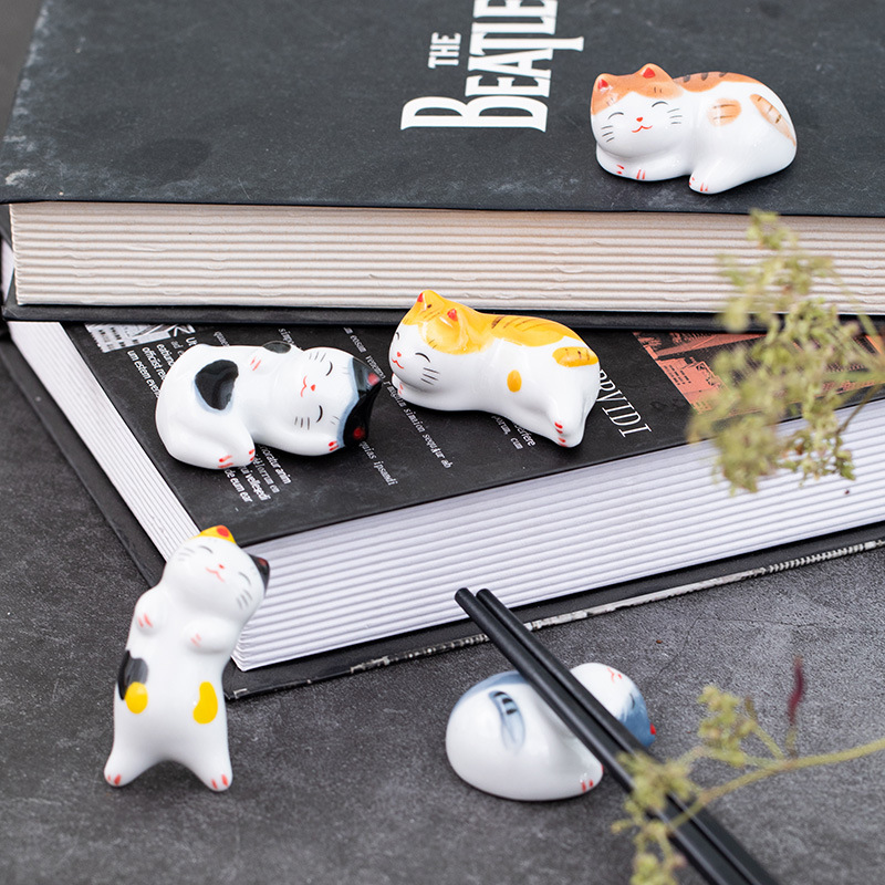 5pcs/Set Chopstick Rest Chopst - Chopstick Rest Ceramic ulasan dan harga