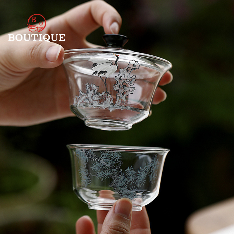 Pine And Crane Gaiwan Original - Matcha Bowl Chawan ulasan dan harga