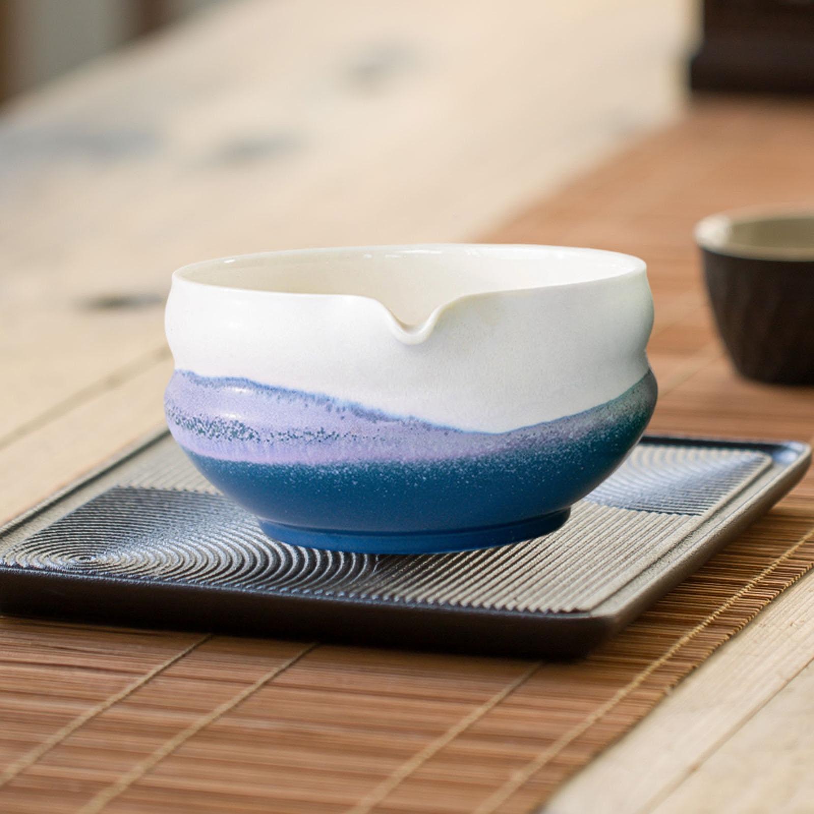 Ceramic Matcha Bowl with Spout - Matcha Bowl Chawan ulasan dan harga