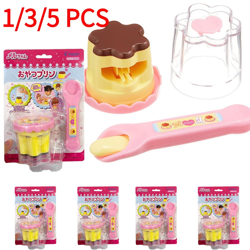 1/3/5PCS Pudding Set Food Feed - Lifestyle Of Japanese ulasan dan harga