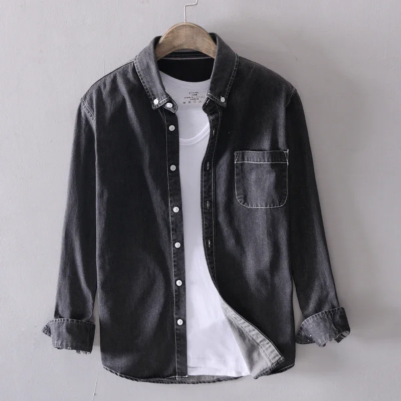 Hot New 100% Cotton Men's Deni - Japan Lifestyle And Culture ulasan dan harga