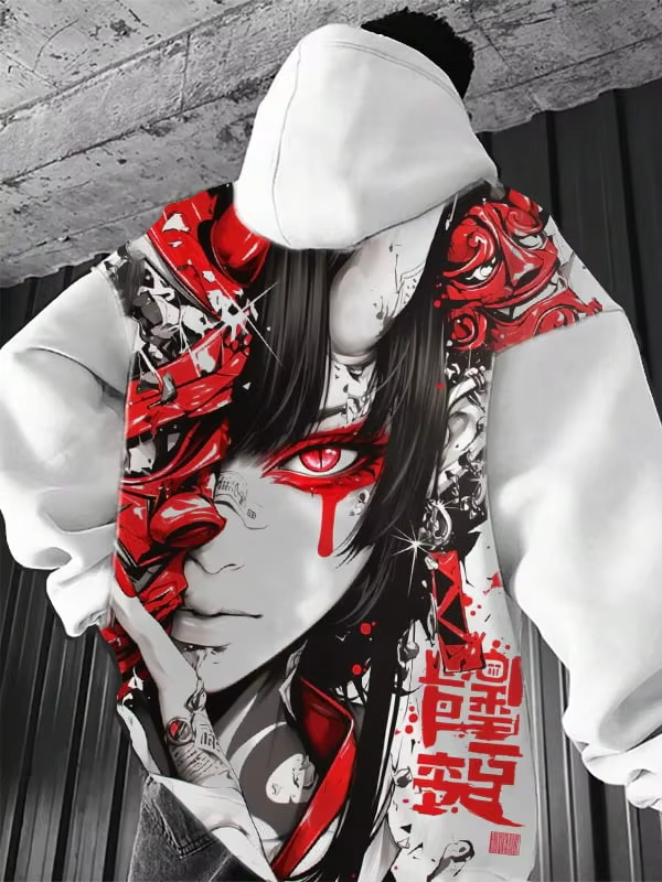 Japanese Anime 3d Print Hoodie - Japan Lifestyle And Culture ulasan dan harga