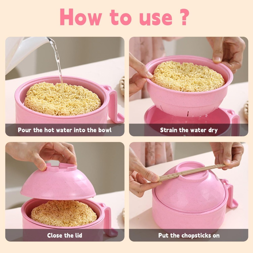 Microwave Ramen Bowl 6-Piece S - Matcha Bowl Chawan ulasan dan harga
