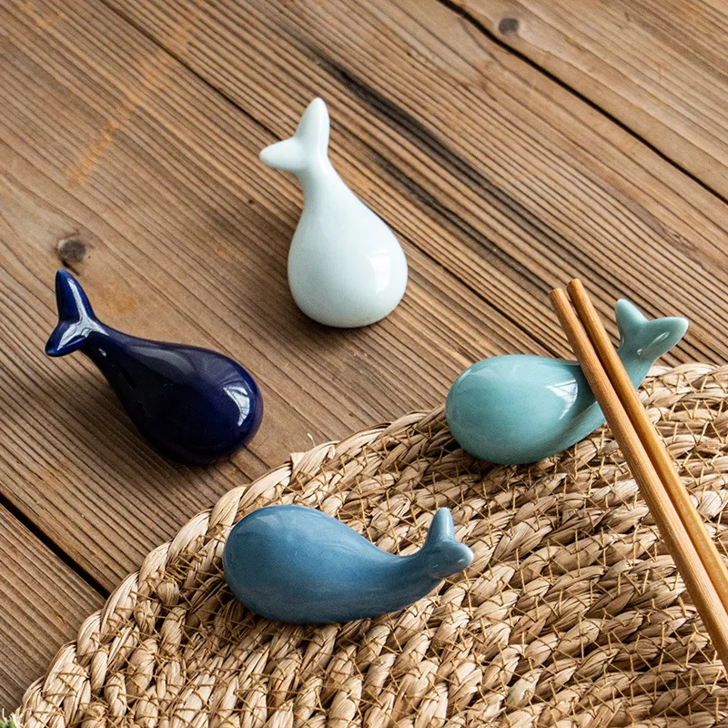 Cute Fish Chopsticks Rest Dini - Chopstick Rest Ceramic ulasan dan harga