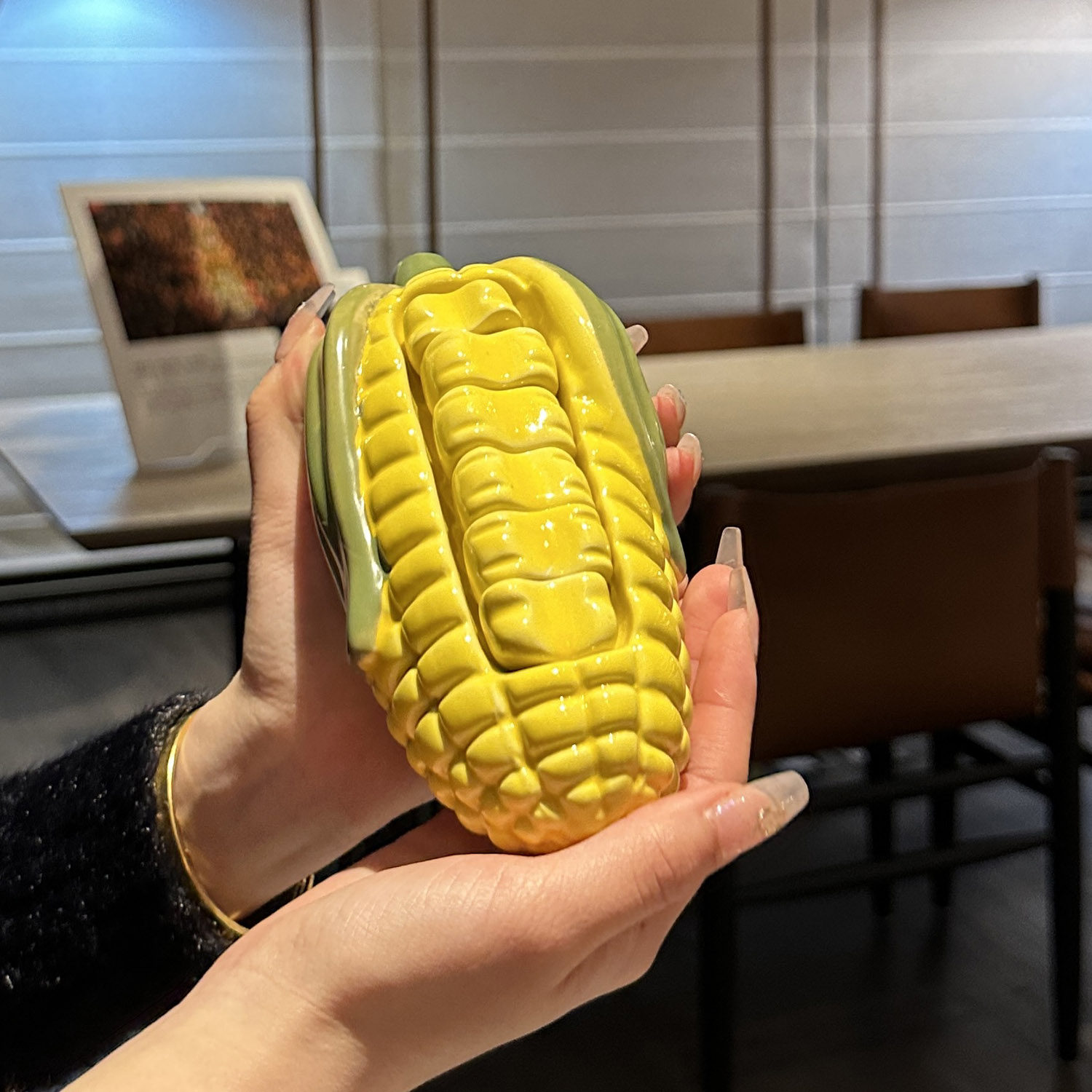 Cute Corn-Shaped Ceramic Chops - Chopstick Rest Ceramic ulasan dan harga
