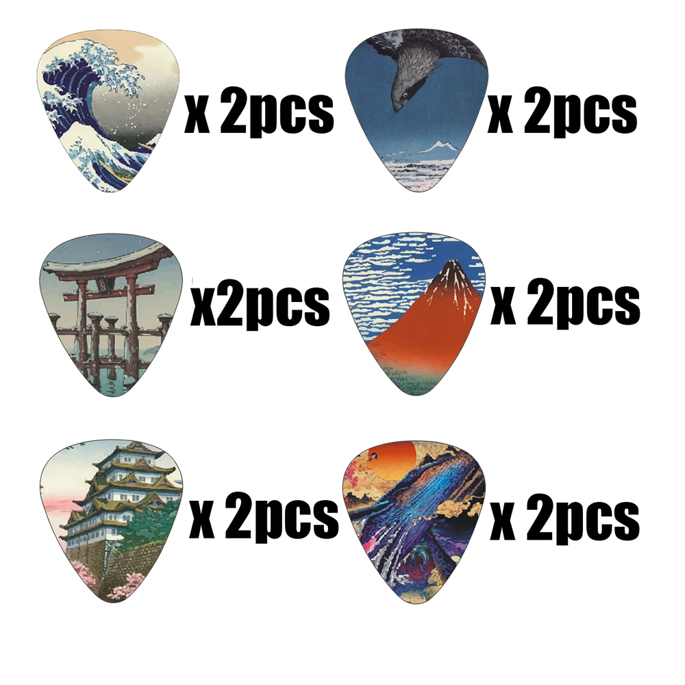 New 12pcs/set  Guitar Picks -  - Japan Lifestyle And Culture ulasan dan harga