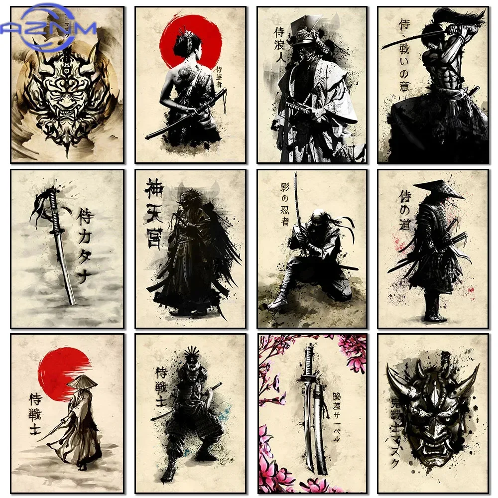 AZNM Canvas Painting Japanese  - Lifestyle Of Japanese ulasan dan harga