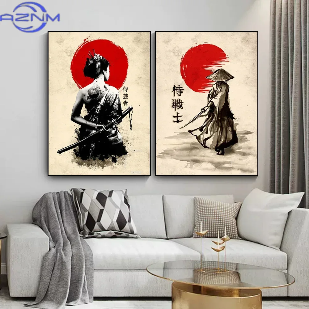 AZNM Canvas Painting Japanese  - Lifestyle Of Japanese ulasan dan harga