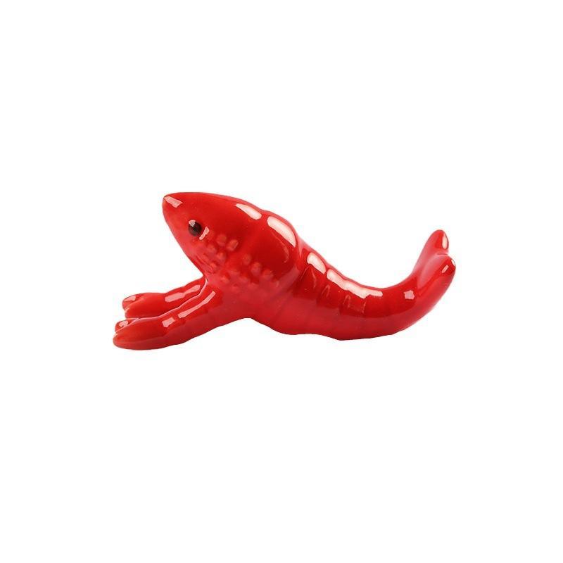 Ceramic Crayfish Chopstick Res - Chopstick Rest Ceramic ulasan dan harga