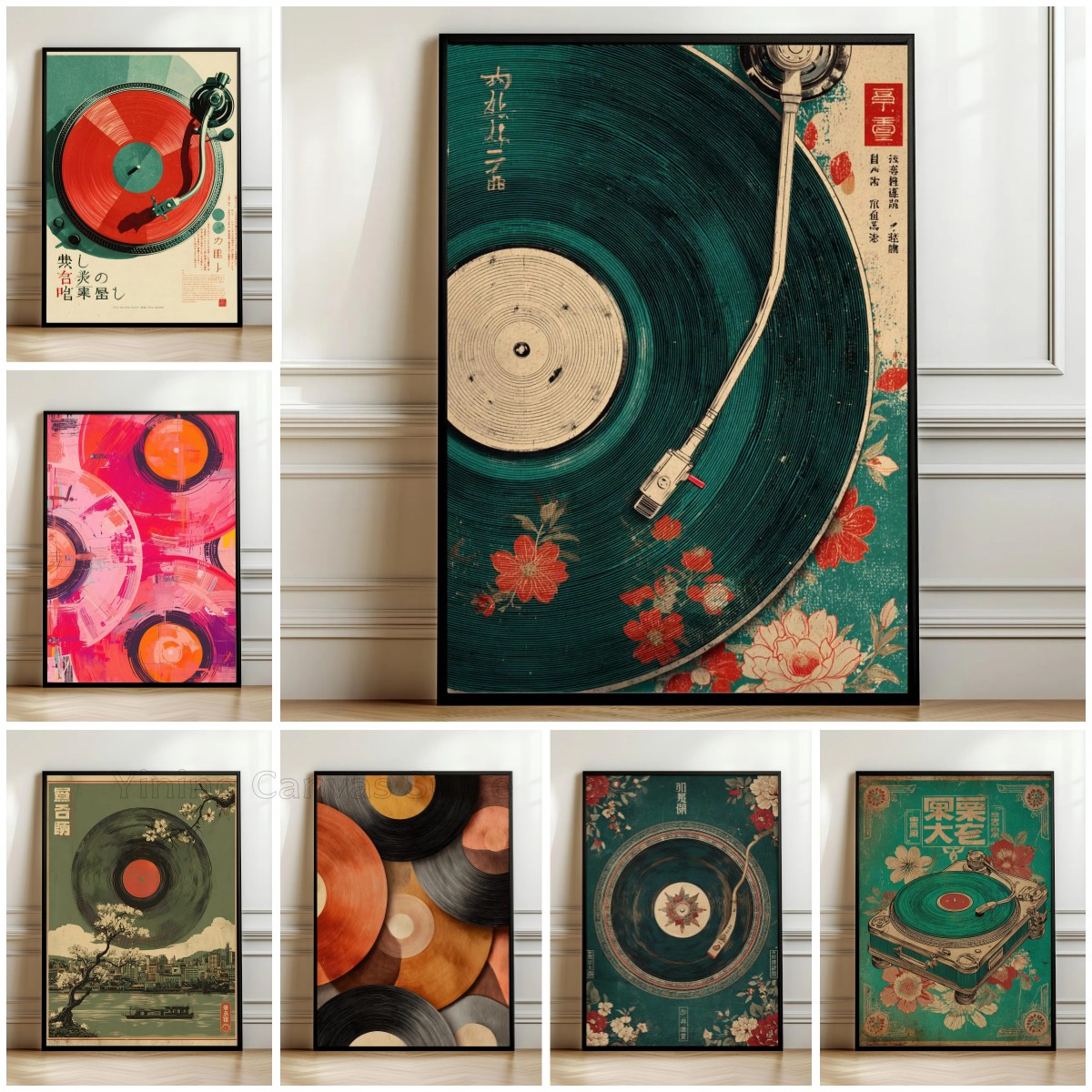 Japanese-style wall decoration - Lifestyle Of Japanese ulasan dan harga