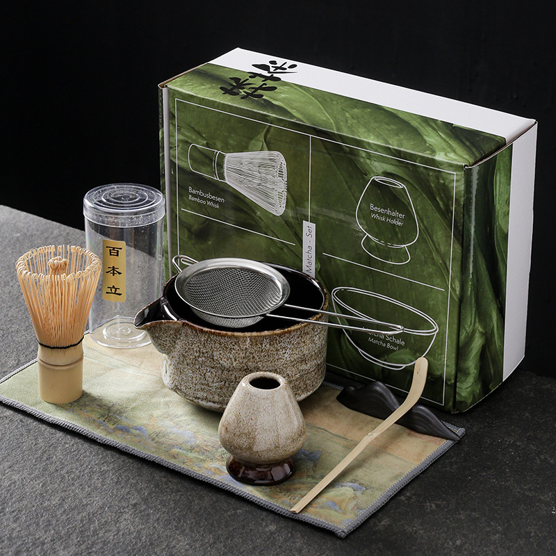 7pcs 4pcs Japanese Matcha Set  - Matcha Bowl Chawan ulasan dan harga
